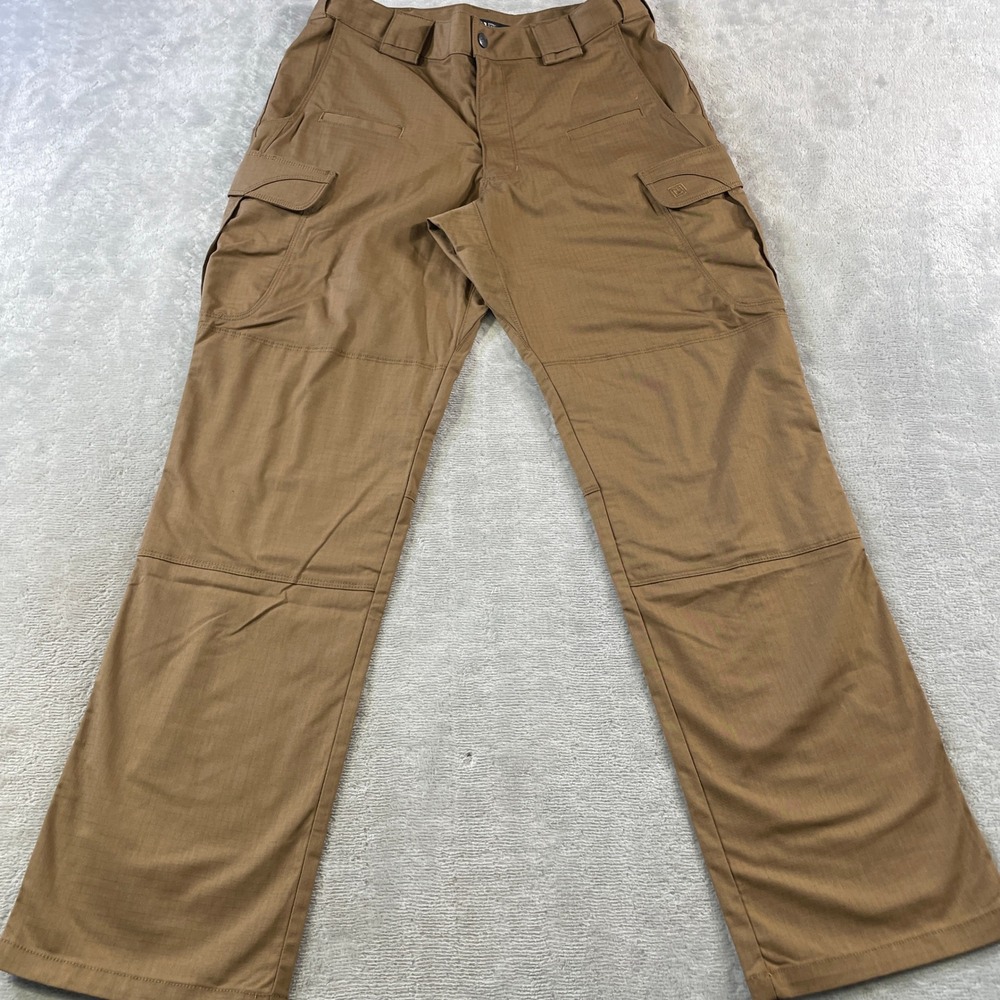 5.11 Tactical Stryke Pants Mens 32x32 Brown Ripstop Cargo Military Utility Flex
